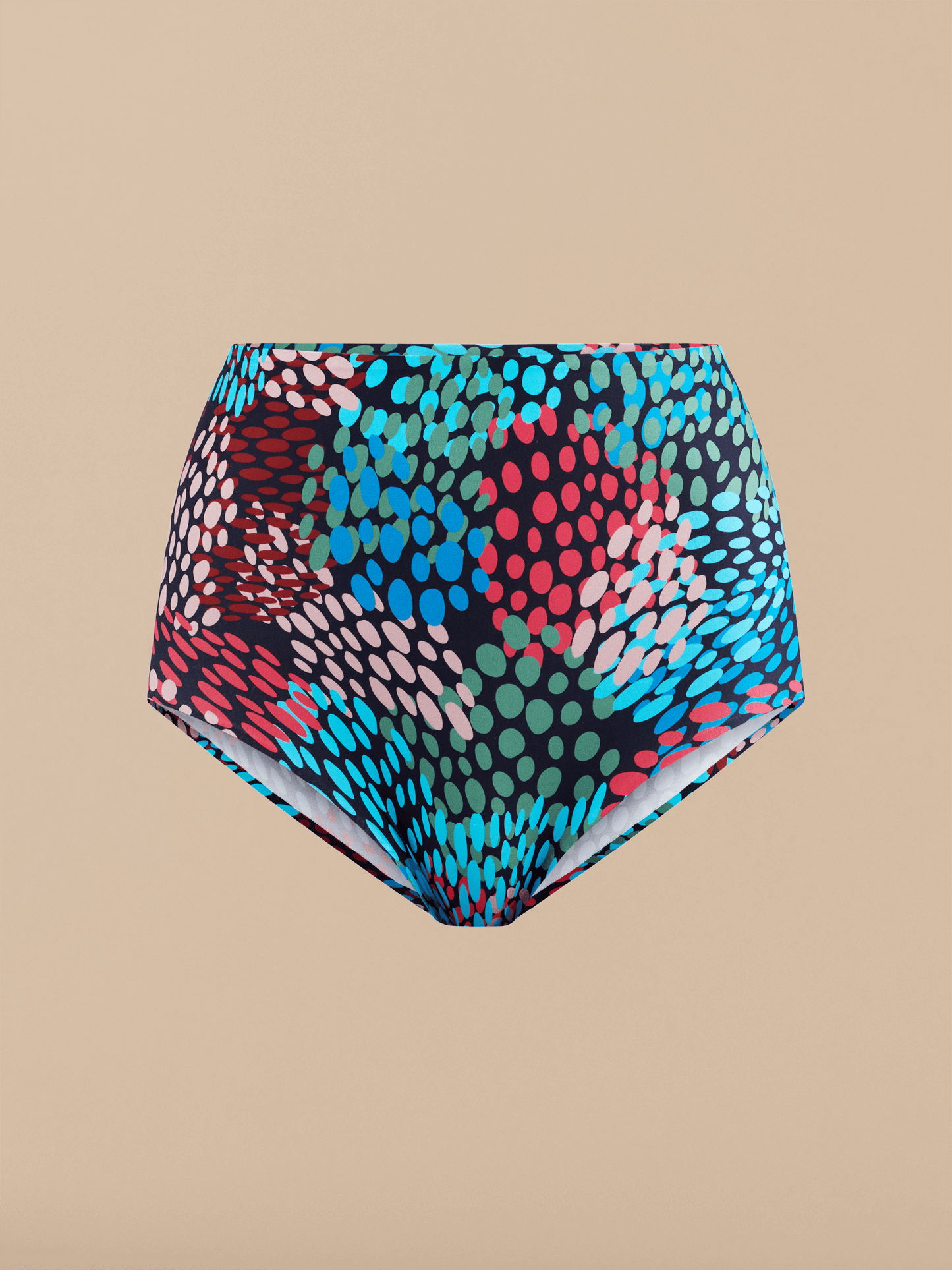 DreamSeam High-Waisted Shortie | Painted Dots