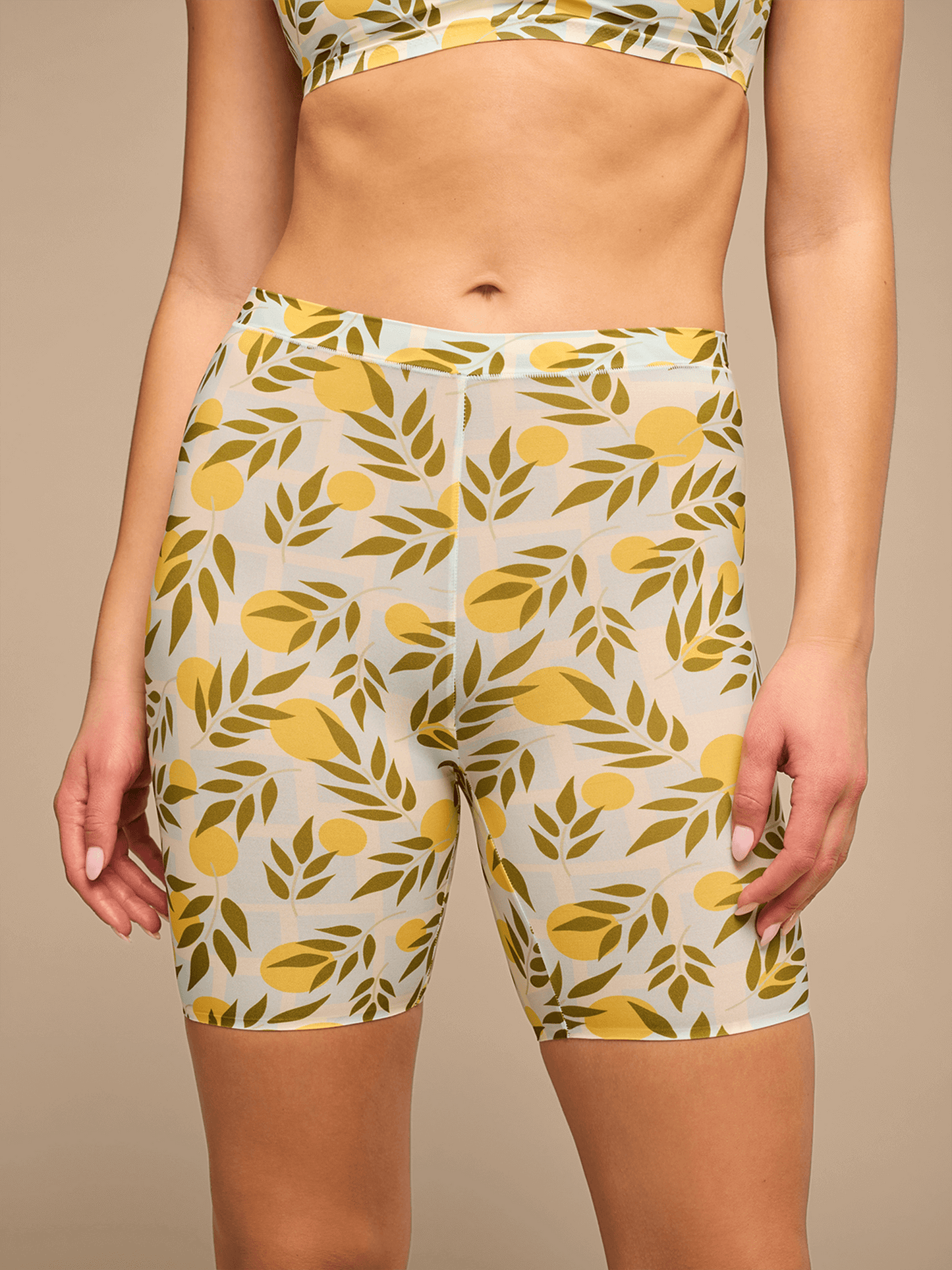 DreamSeam Long Boyshort | Summer Oranges