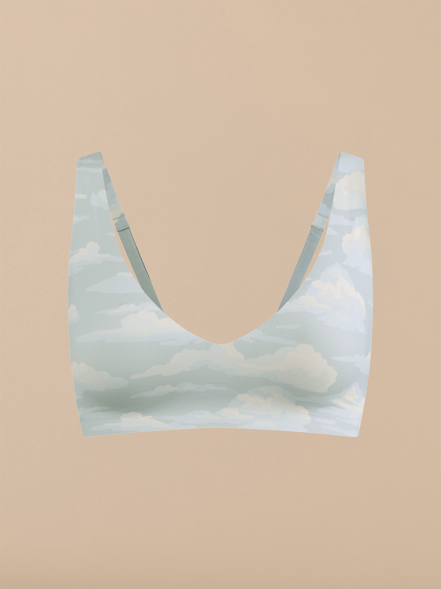 DreamSeam Plunge Bralette | Cloud Nine