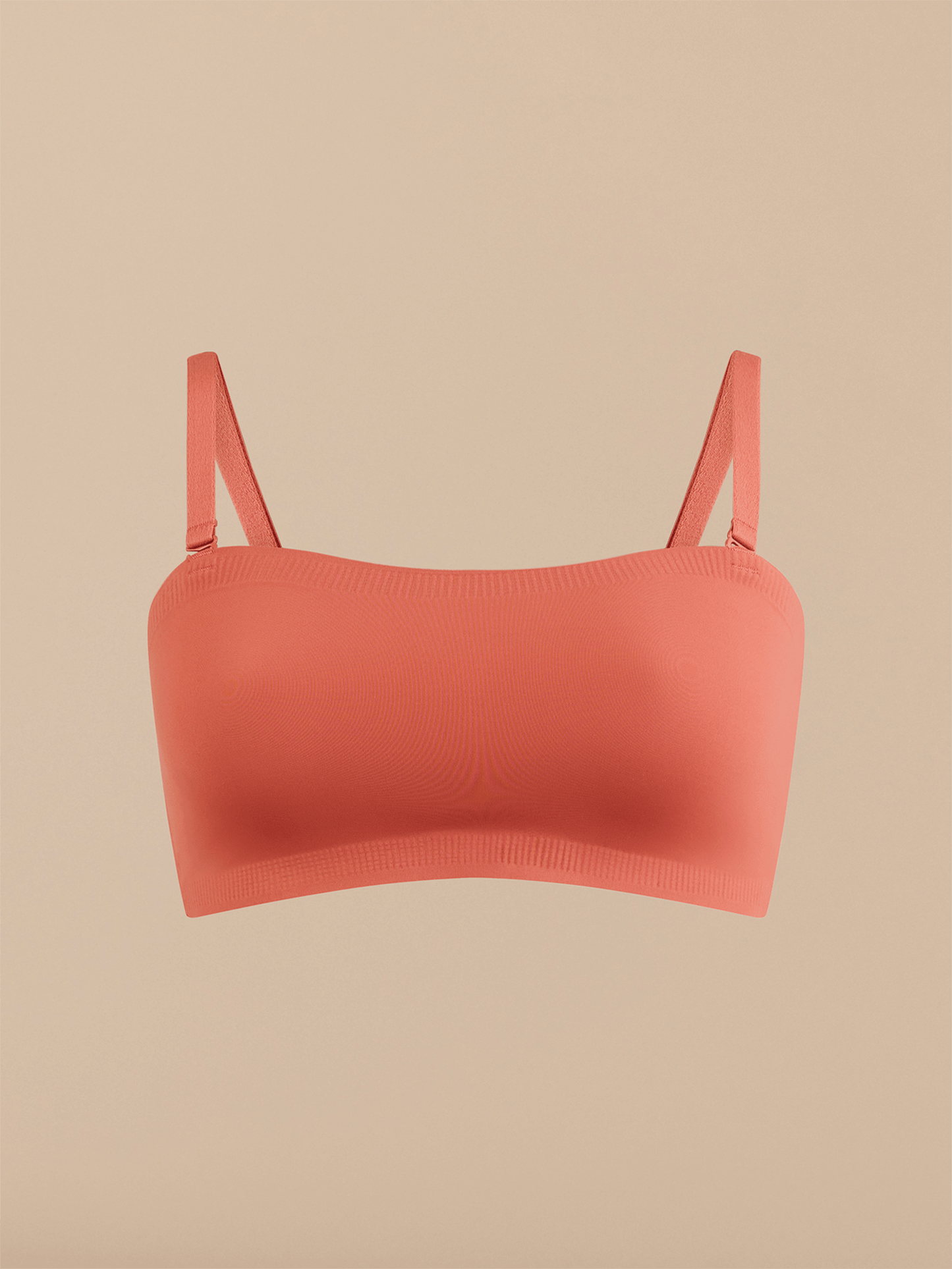 DreamSeam Bandeau Bralette | Dusty Cedar