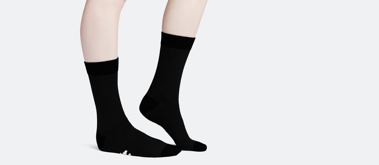 Crew Sock 6-Pack | Black