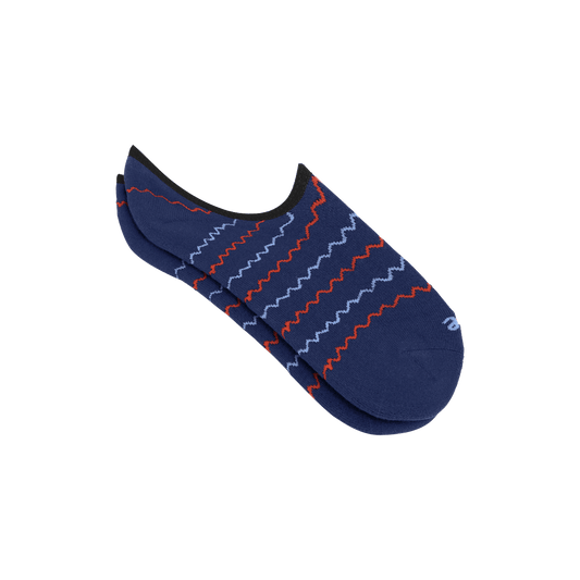 Heritage No Show Sock | Squiggle