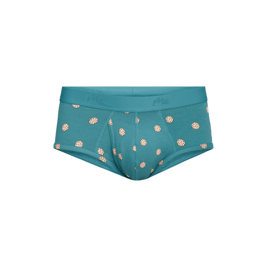 Stretch Cotton Brief w/ Fly | Cozy Cookies