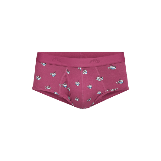 Stretch Cotton Brief w/ Fly | Cozy Cups