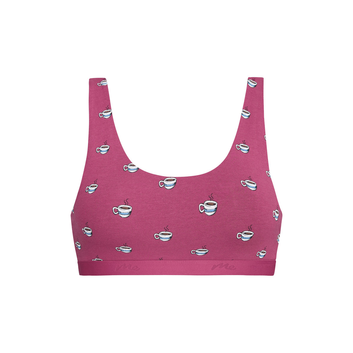 Stretch Cotton Scoop Bralette | Cozy Cups