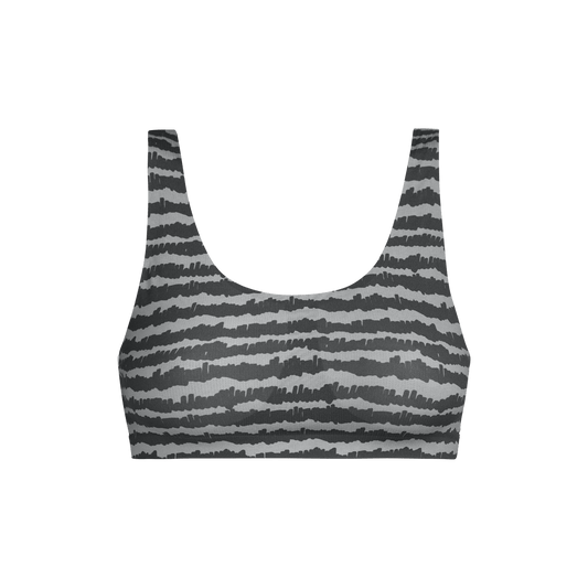 MoveMe Scoop Bralette | Stripe
