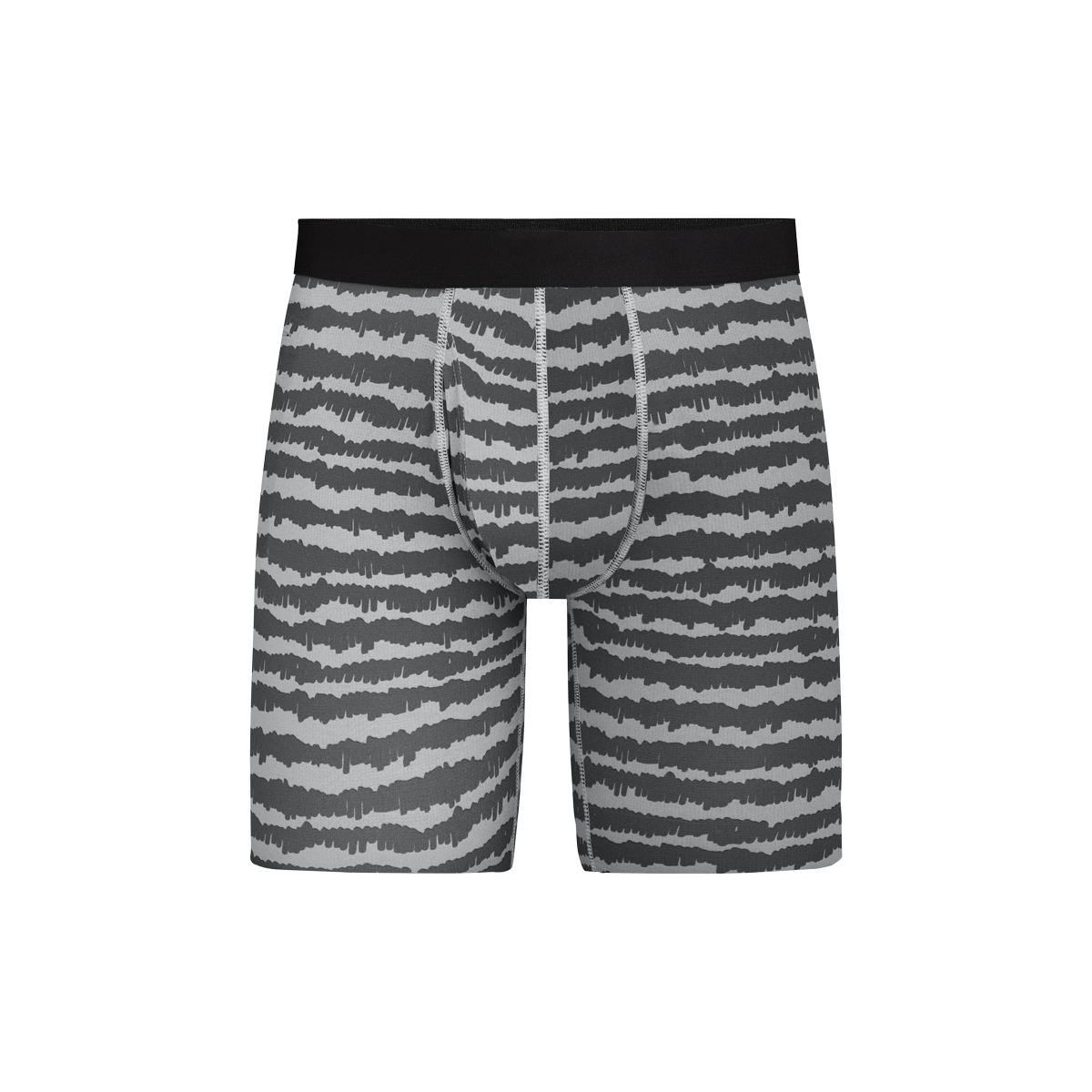 MoveMe Long Boxer Brief w/ Fly | Stripe
