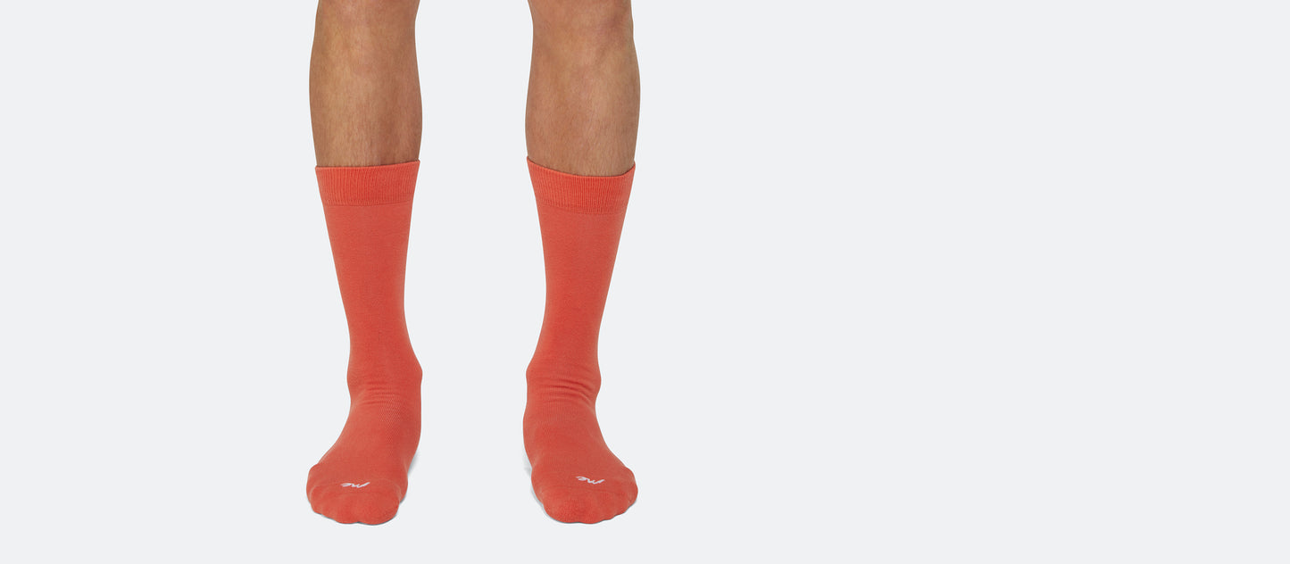 Crew Sock | Papaya