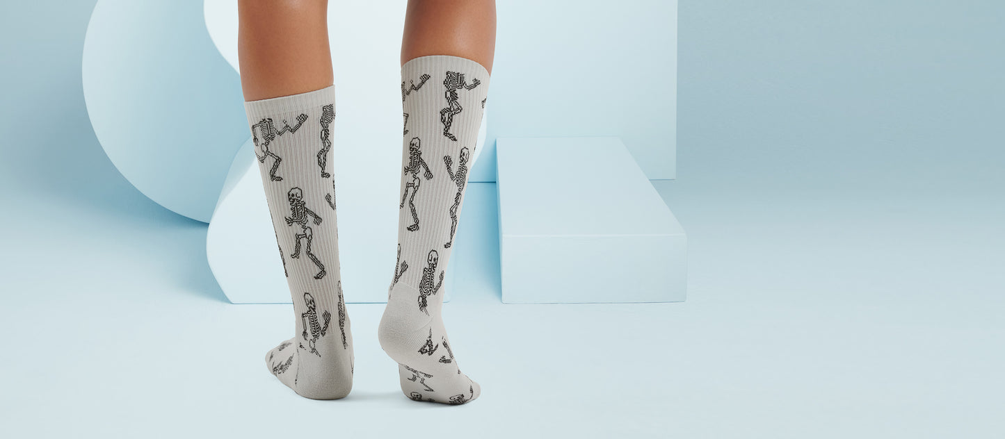 MoveMe Crew Sock | Skelathon