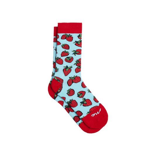 Crew Sock | Strawberries