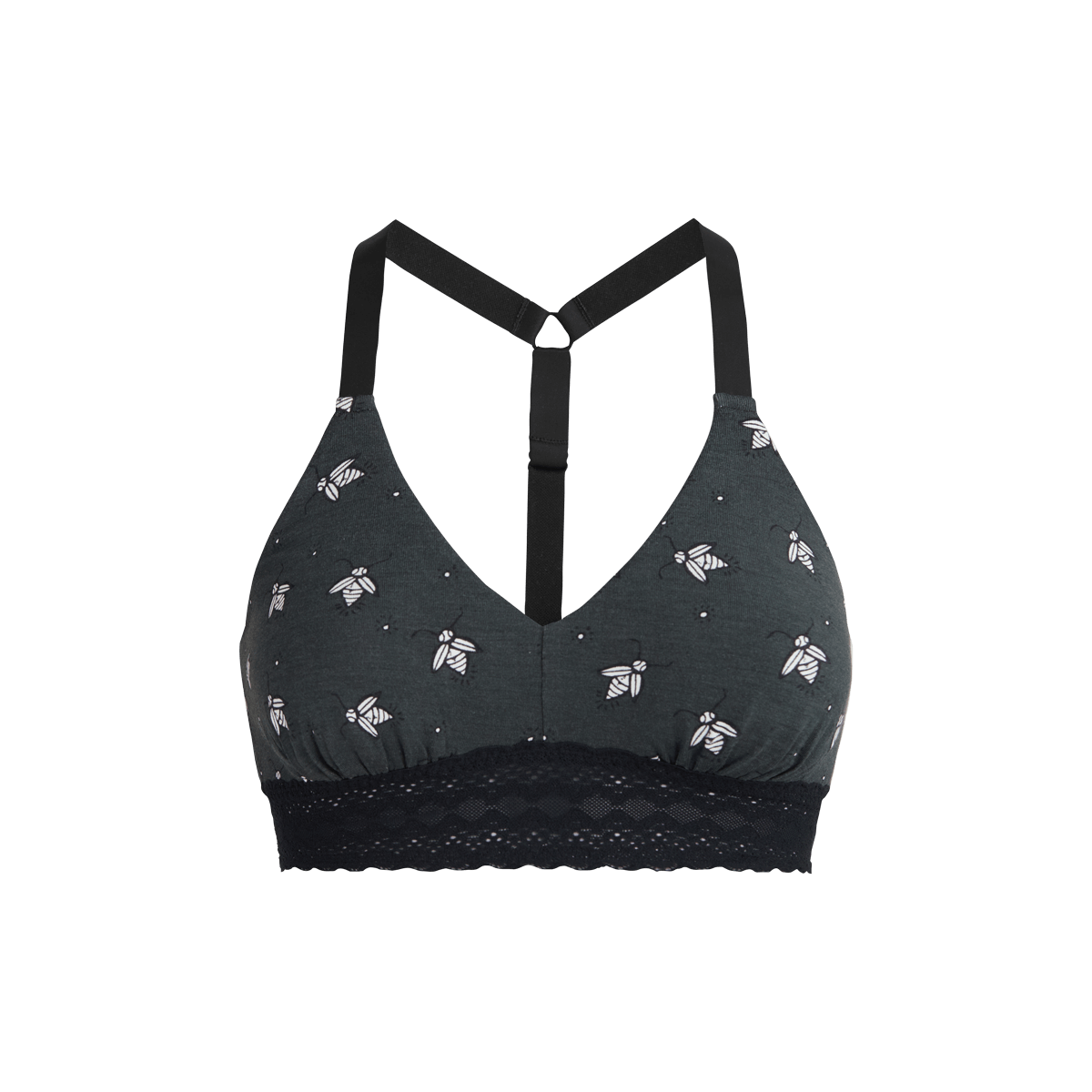 FeelFree Lace Longline T-Back Bralette | Tail Lights