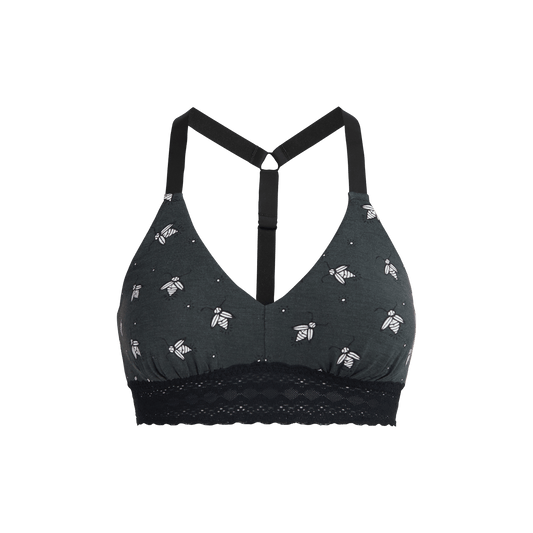 FeelFree Lace Longline T-Back Bralette | Tail Lights