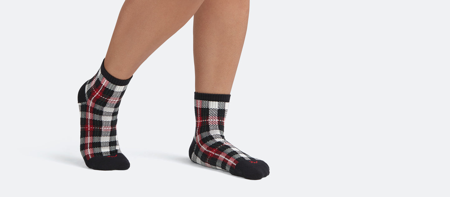 Quarter Sock | Tartan Plaid