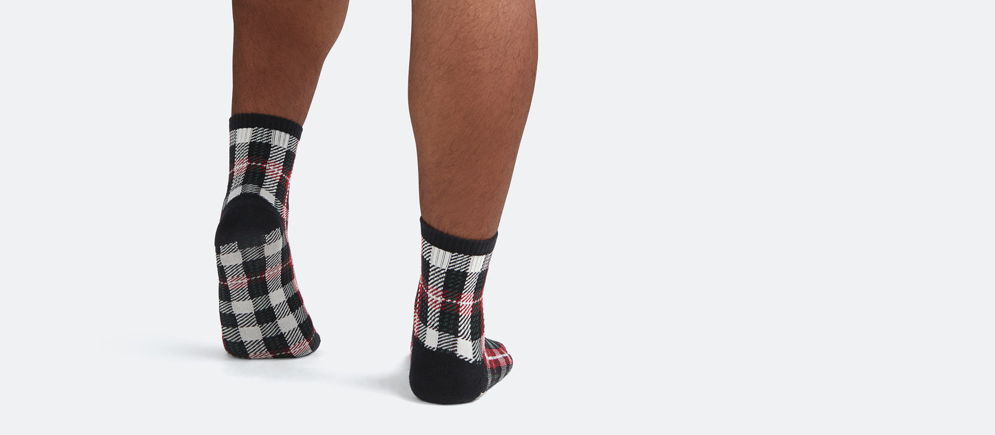 Quarter Sock | Tartan Plaid