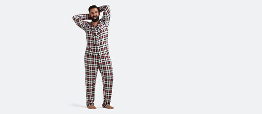 UltraModal™ Long Sleeve PJ Set - Men's | Tartan Plaid