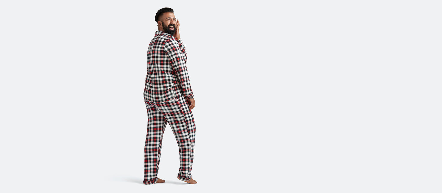 UltraModal™ Long Sleeve PJ Set - Men's | Tartan Plaid