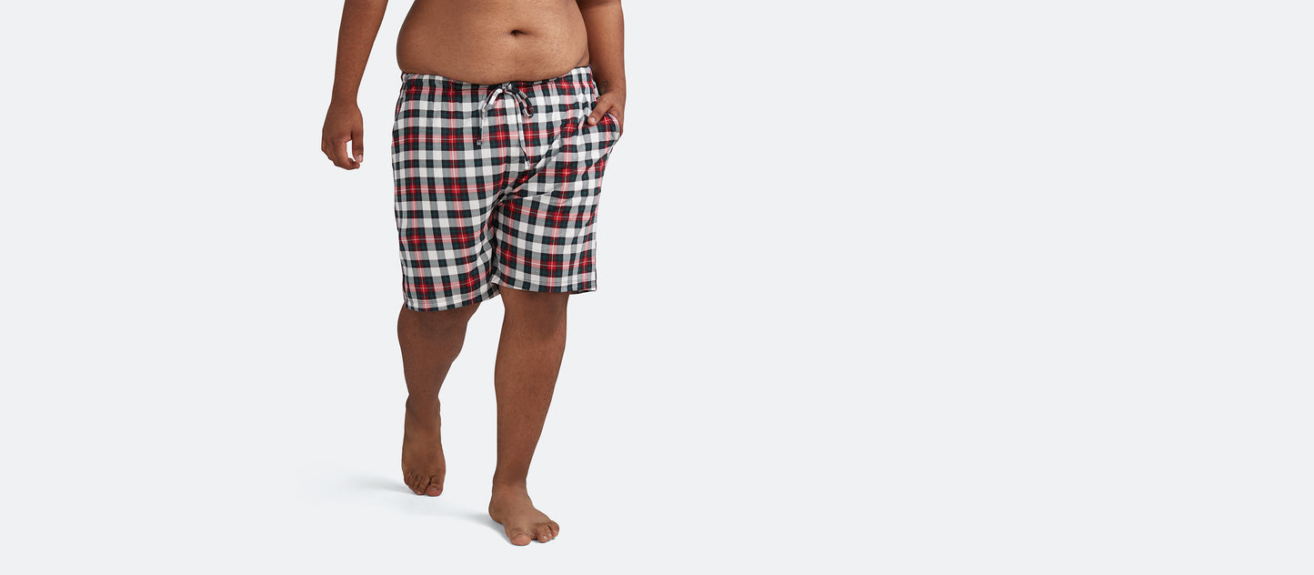UltraModal™ Short Sleeve PJ Set - Men's | Tartan Plaid