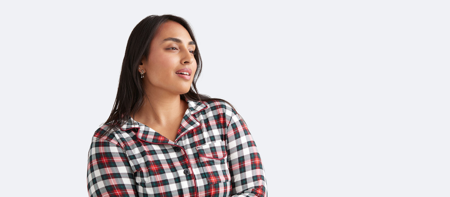 UltraModal™ Longsleeve PJ Set - Women's | Tartan Plaid