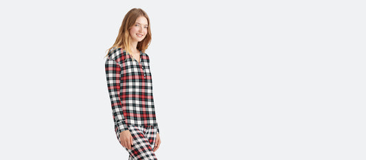 UltraModal™ Henley - Women's | Tartan Plaid