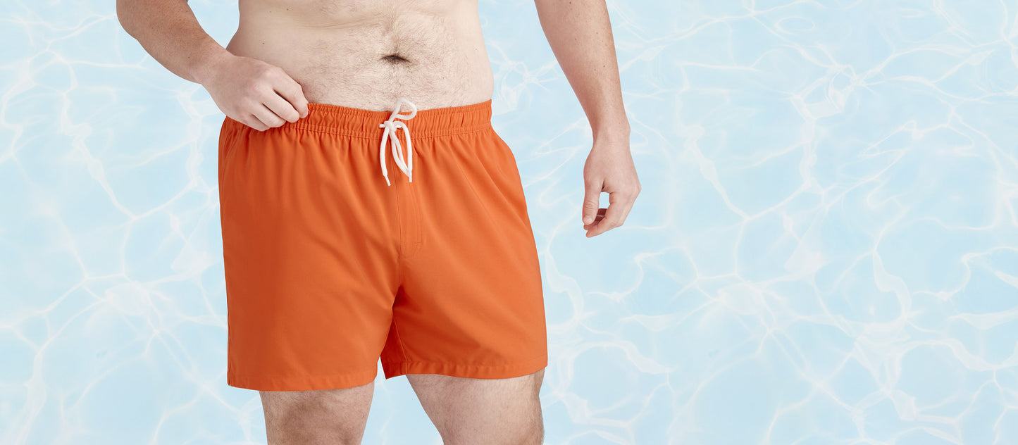 6" Swim Trunk 1.0 | Terra Cotta