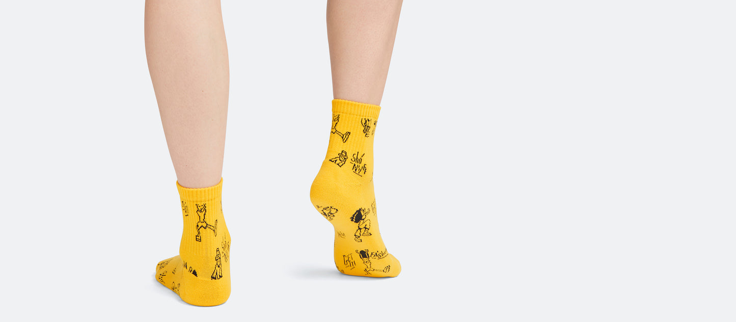 Heritage Quarter Sock | The Jig is Up