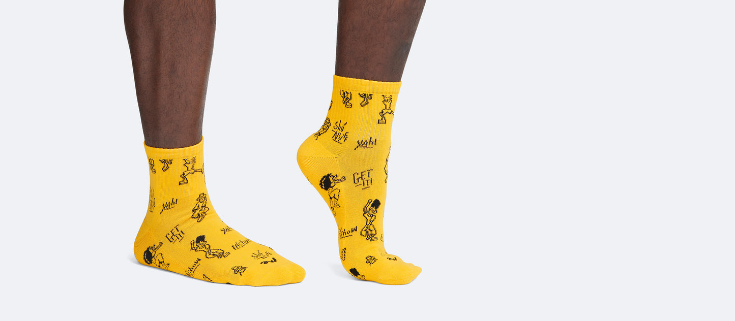 Heritage Quarter Sock | The Jig is Up