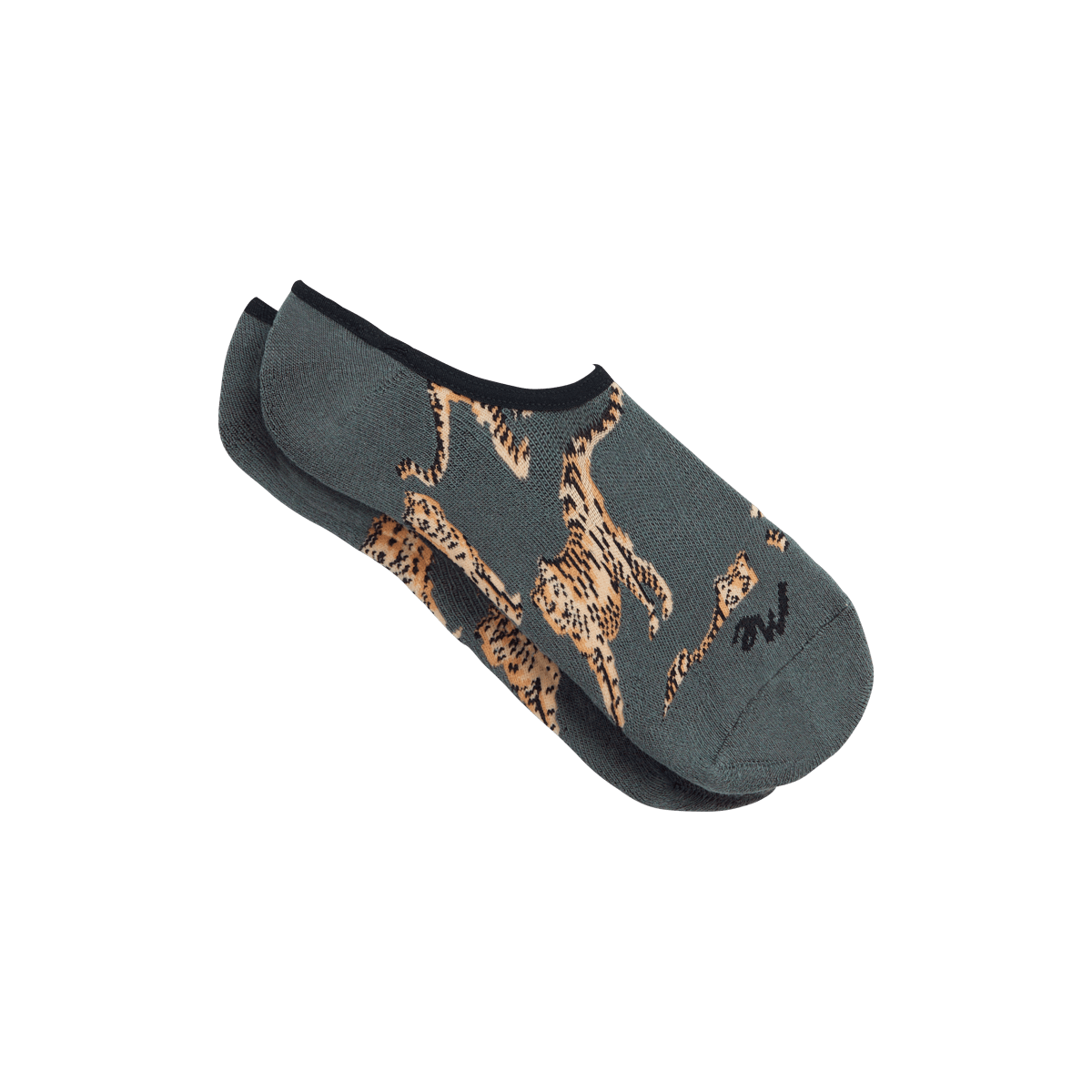 Heritage No Show Sock | Tiger Stripes