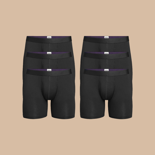 UltraModal™ Ball Caddy™ Boxer Brief w/ Fly 6-Pack | Black