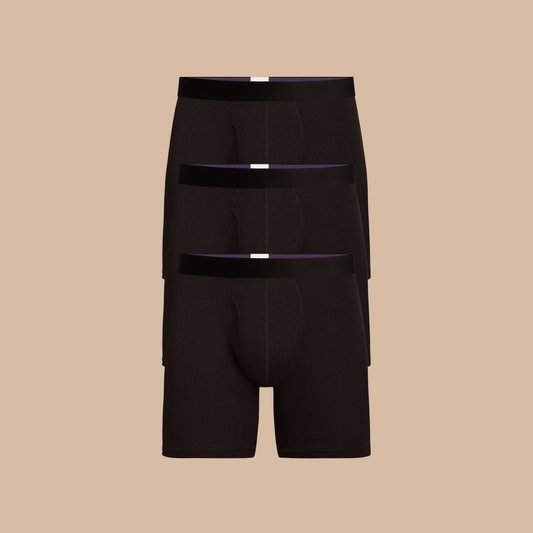 UltraModal™ Core Boxer Brief w/ Fly 3-Pack | Black