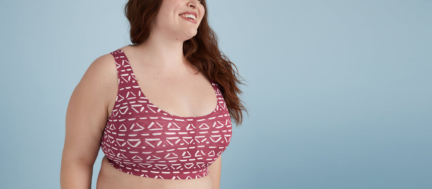 MoveMe Scoop Bralette | Triangles