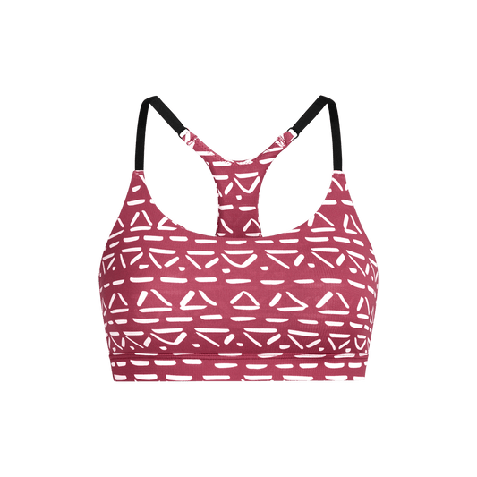 MoveMe Racerback Bralette | Triangles