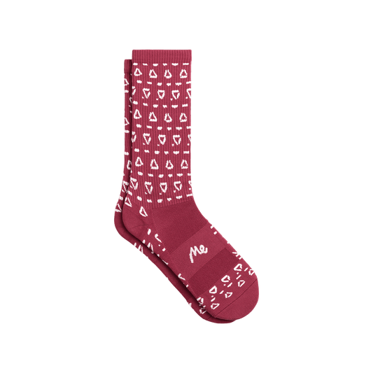 MoveMe Crew Sock | Triangles