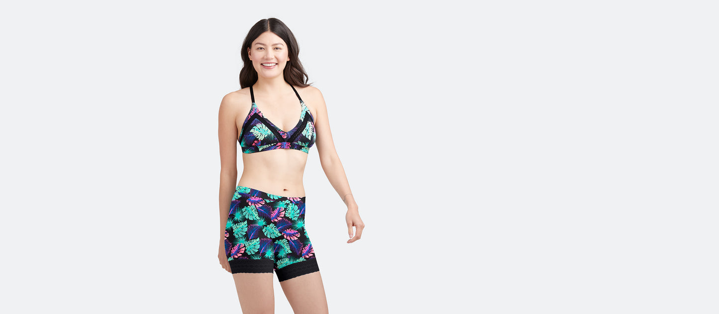 UltraModal™ Lace Long Boyshort | Tropical Boogie