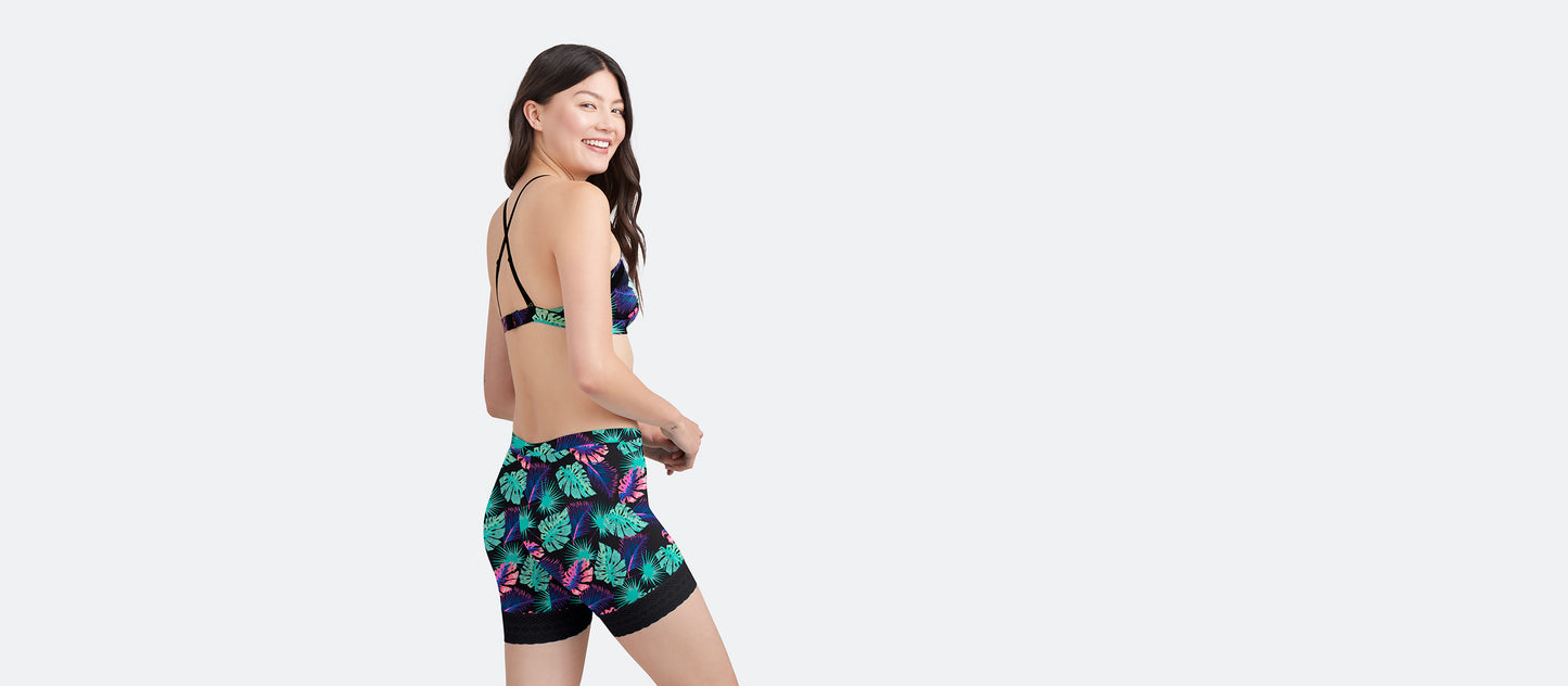 UltraModal™ Lace Long Boyshort | Tropical Boogie