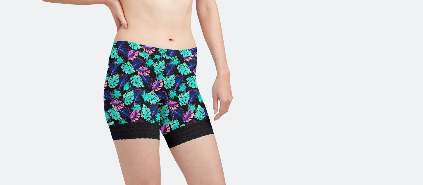 UltraModal™ Lace Long Boyshort | Tropical Boogie