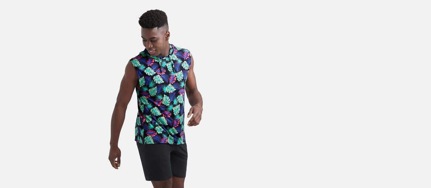 UltraModal™ Sleeveless Lounge Hoodie - Men's | Tropical Boogie