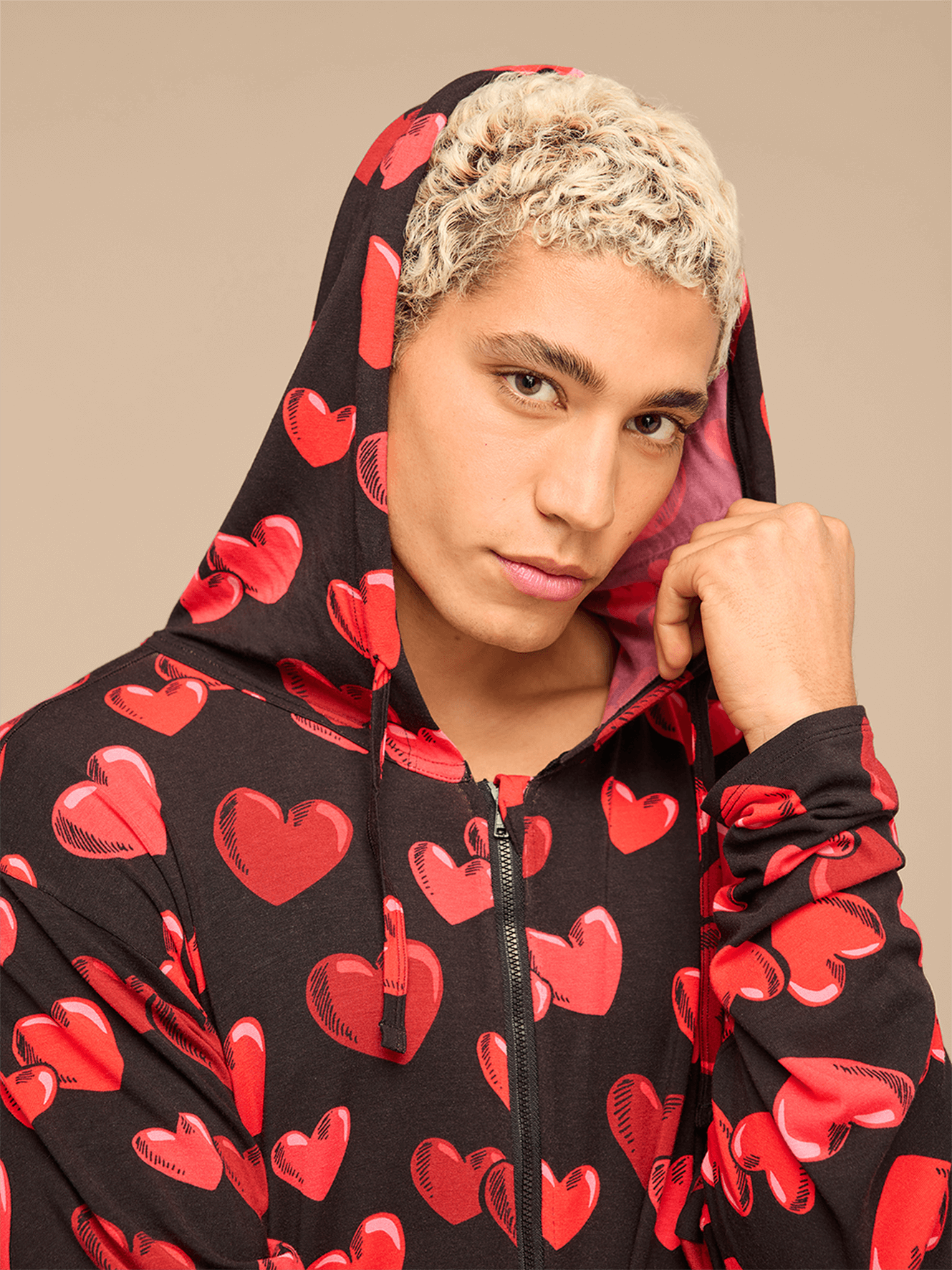 Unisex Onesie | Floating Hearts