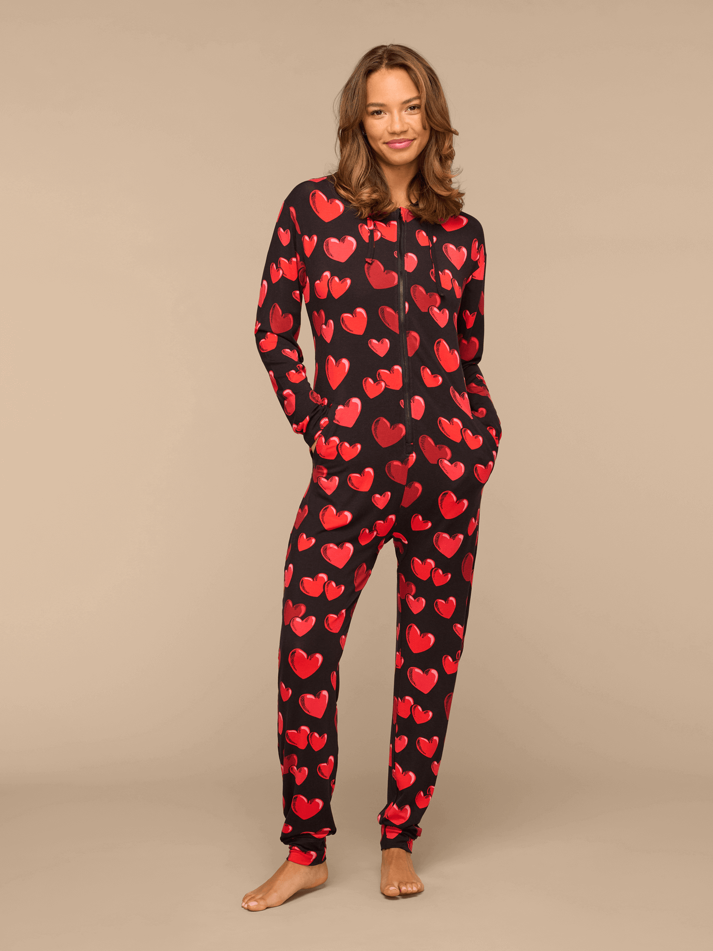 Unisex Onesie | Floating Hearts