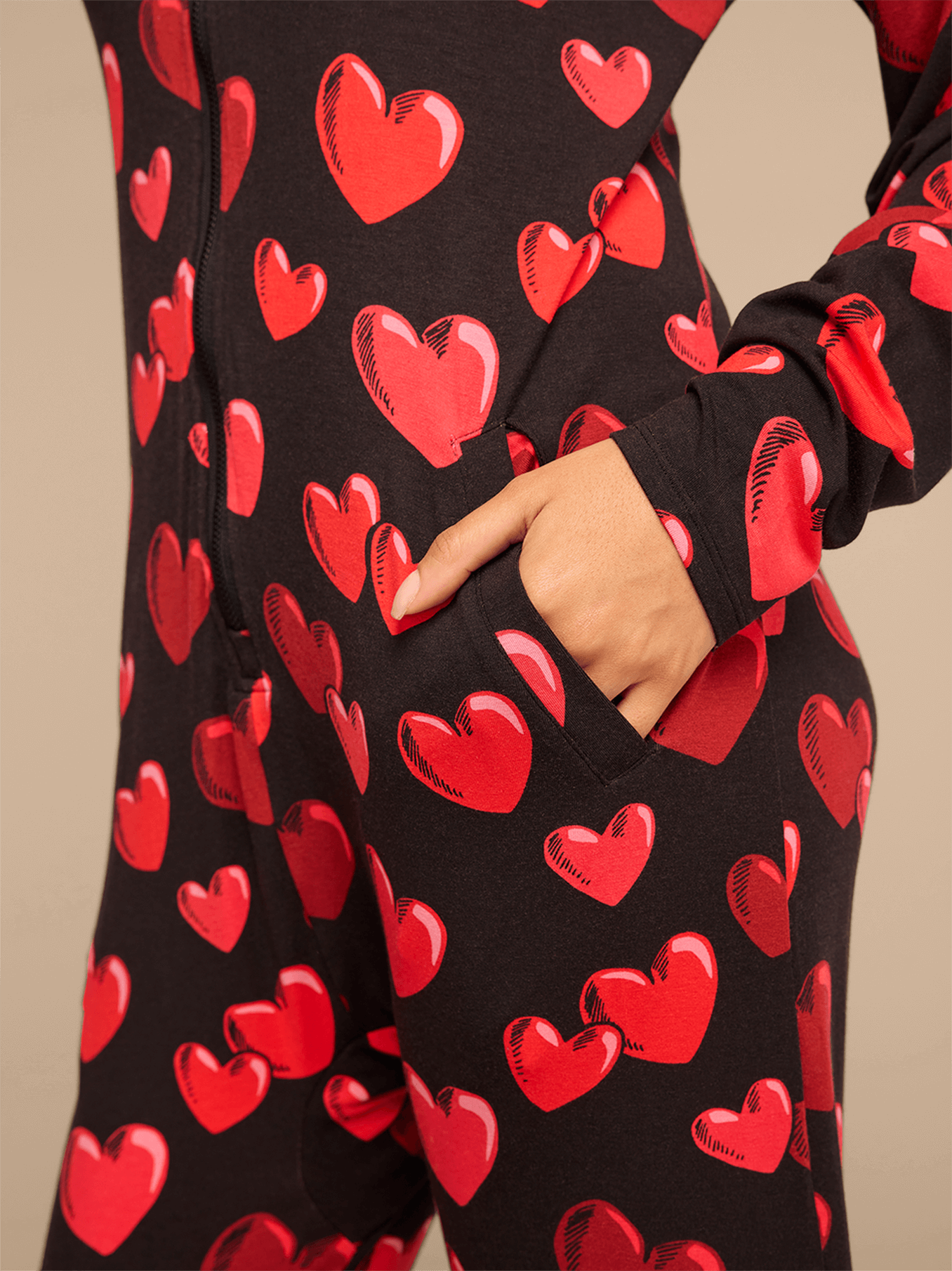 Unisex Onesie | Floating Hearts