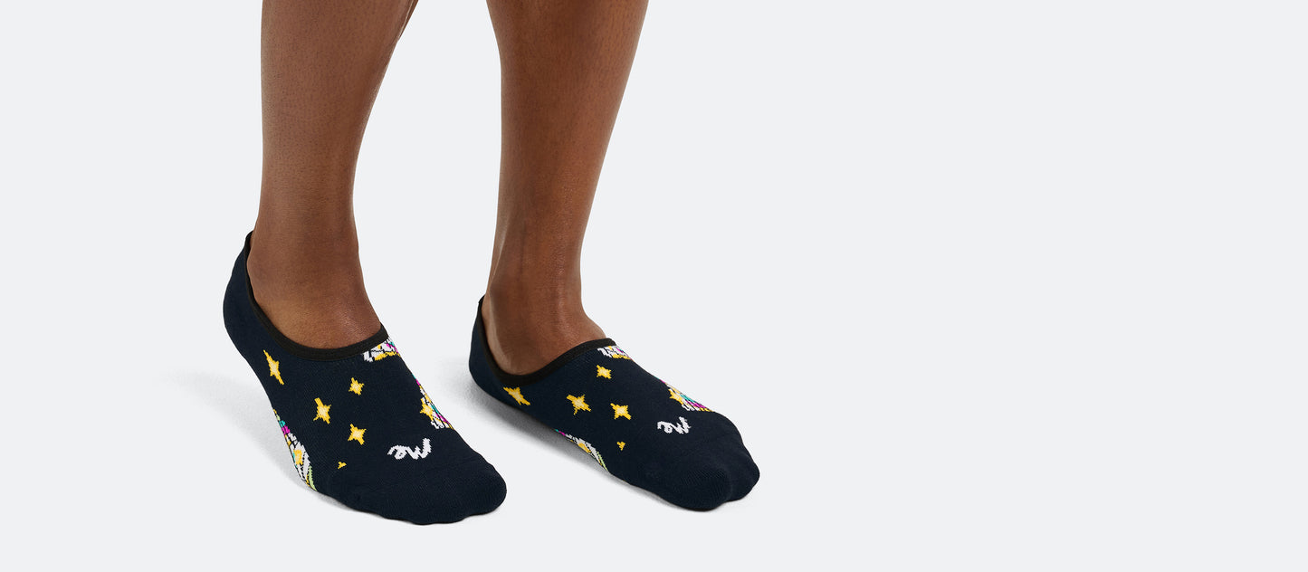 No Show Sock 3-Pack | Disco Shrooms Pack