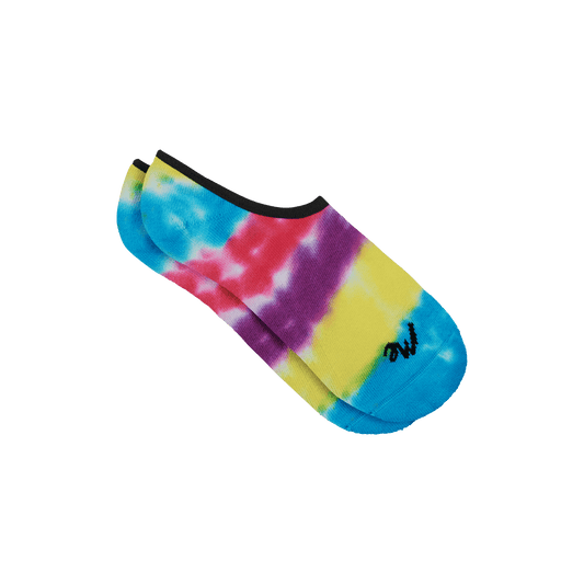 Heritage No Show Sock | Rainbow Tie Dye