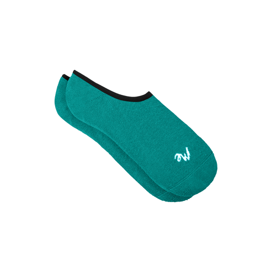 Heritage No Show Sock | Turquoise