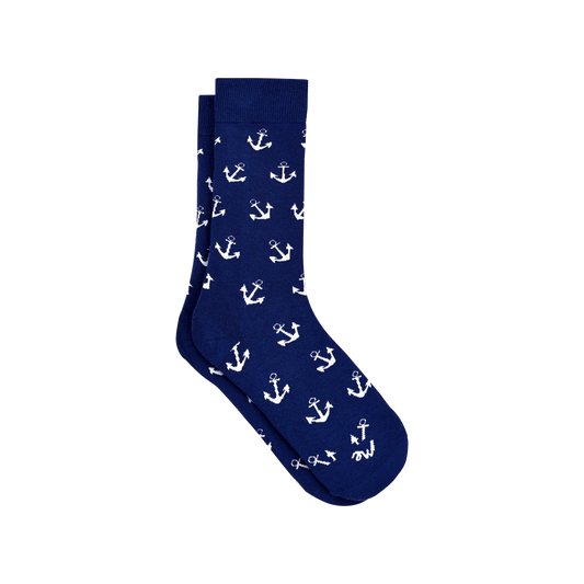 Heritage Crew Sock | Anchors Away