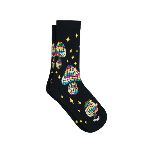 Crew Sock | Disco Shrooms