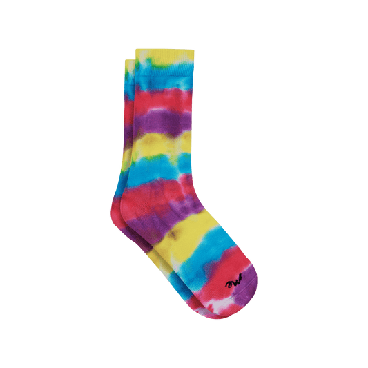 Heritage Crew Sock | Rainbow Tie Dye