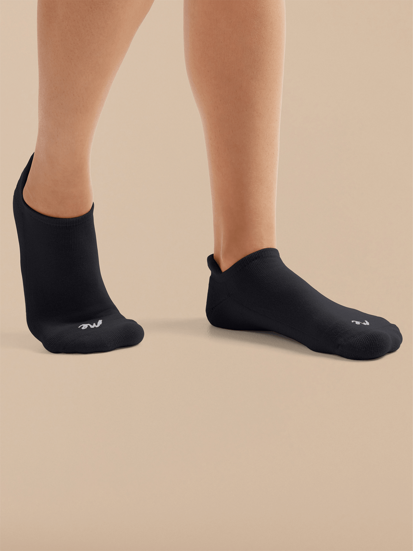 Ankle Sock | White & Black