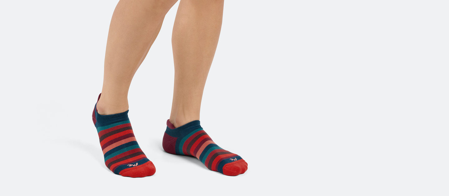 Ankle Sock | Bright Stripes