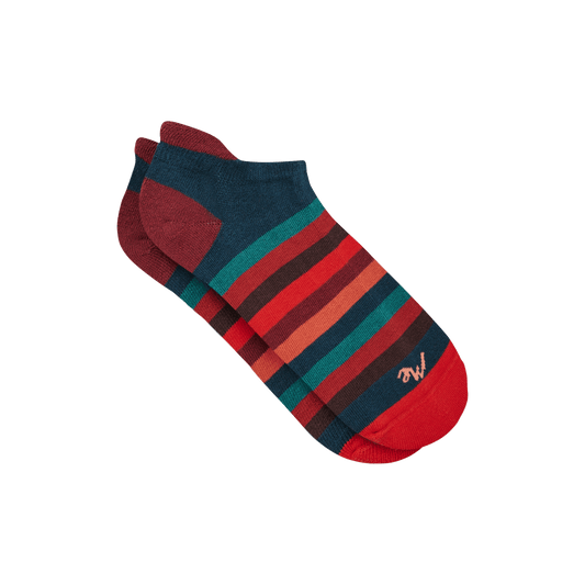 Ankle Sock | Bright Stripes