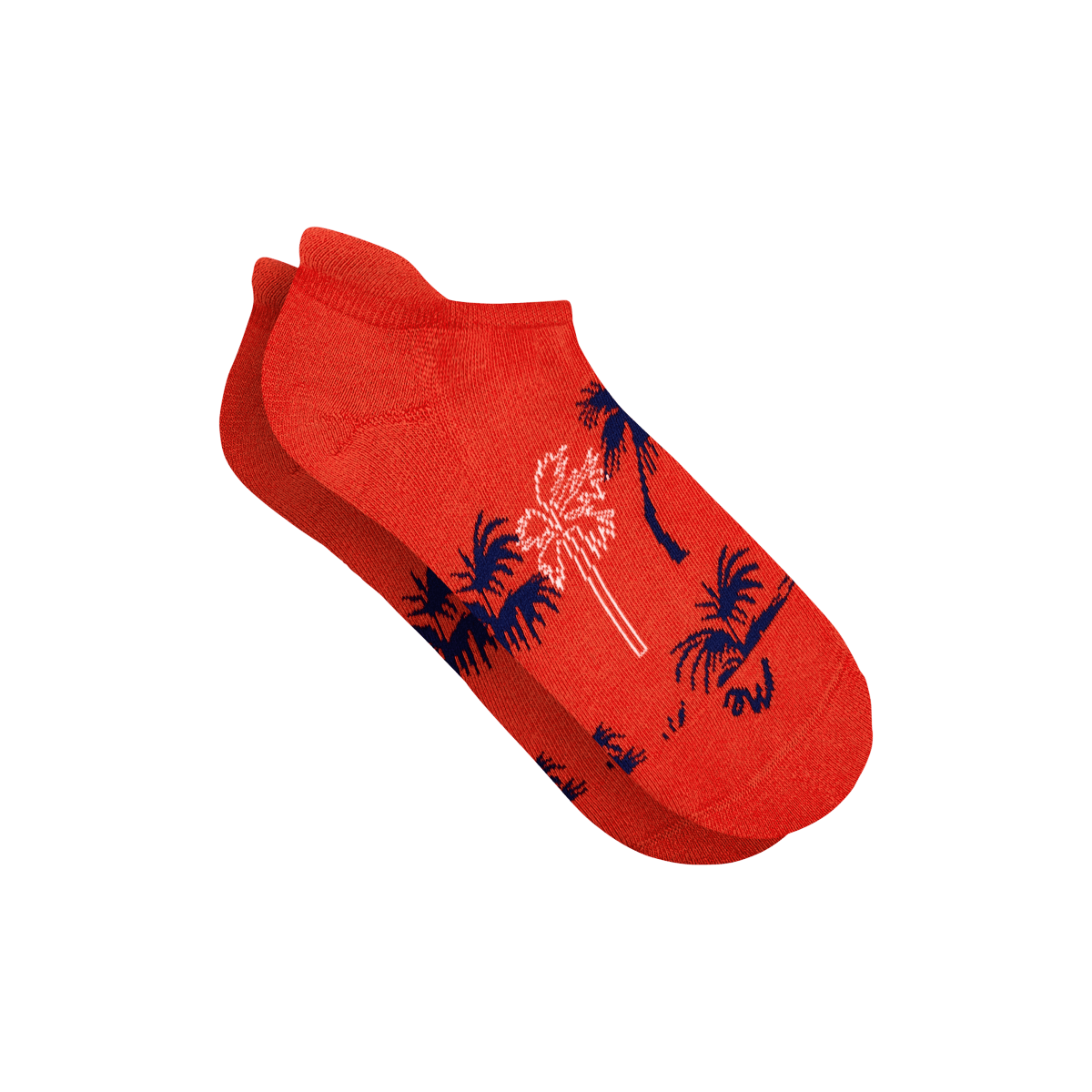 Heritage Ankle Sock | Nautical Palms