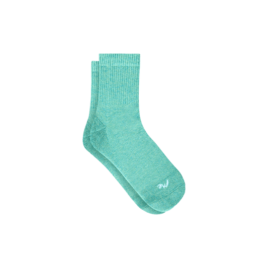 Quarter Sock | Airbrush Green